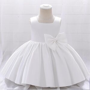 New Flower Girl Bowknot Tutu Dress